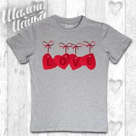 Прикольные футболки: Сердца Узелки